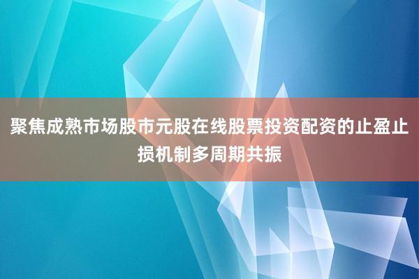 聚焦成熟市场股市元股在线股票投资配资的止盈止损机制多周期共振